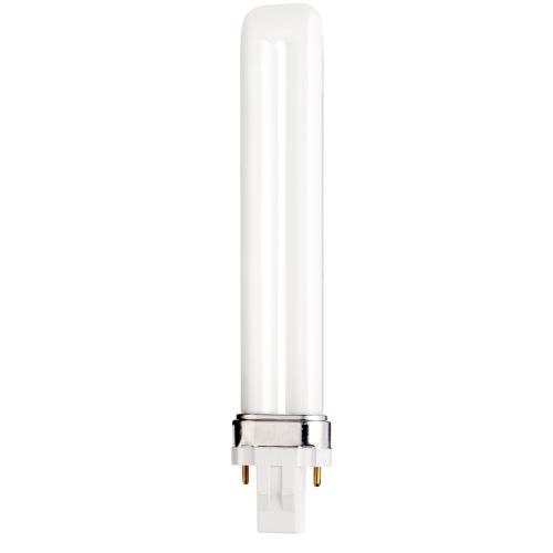 Satco 13W Pin-Based Compact Fluorescent, T4, 4100K, 82 CRI, GX23 Base